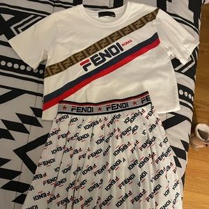 Girls Fendi set
